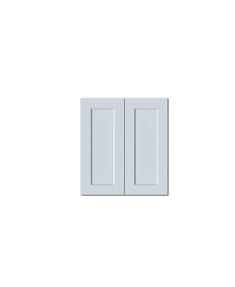 Boyel Living W27" Wall Cabinet with Full Overlay Hdf Door for Custom Kitchen or Bathroom