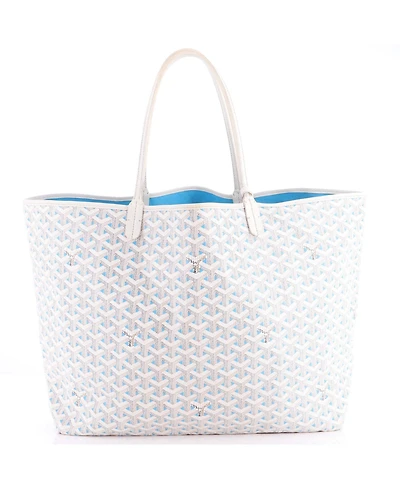 Pre-Owned Goyard Gm Saint Louis Tote Claire Voie Coated Canvas