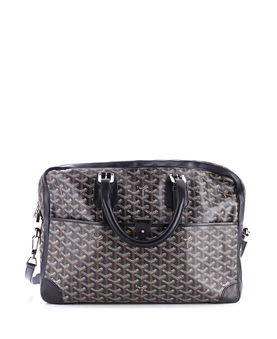Pre-Owned Goyard Pm Ambassade Briefcase Coated Canvas