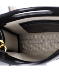 Pre-Owned Gucci Mini Top Handle Crossbody Bag Gg Matelasse Leather