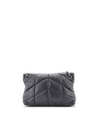 Pre-Owned Saint Laurent Small Loulou Puffer Shoulder Bag Quilted Leather