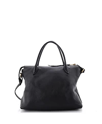 Pre-Owned Prada Medium Dual Strap Zip Tote Vitello Daino