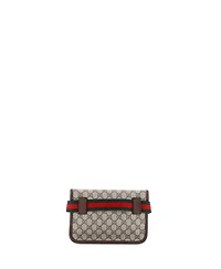 Pre-Owned Gucci Neo Vintage Flap Belt Bag Gg Coated Canvas