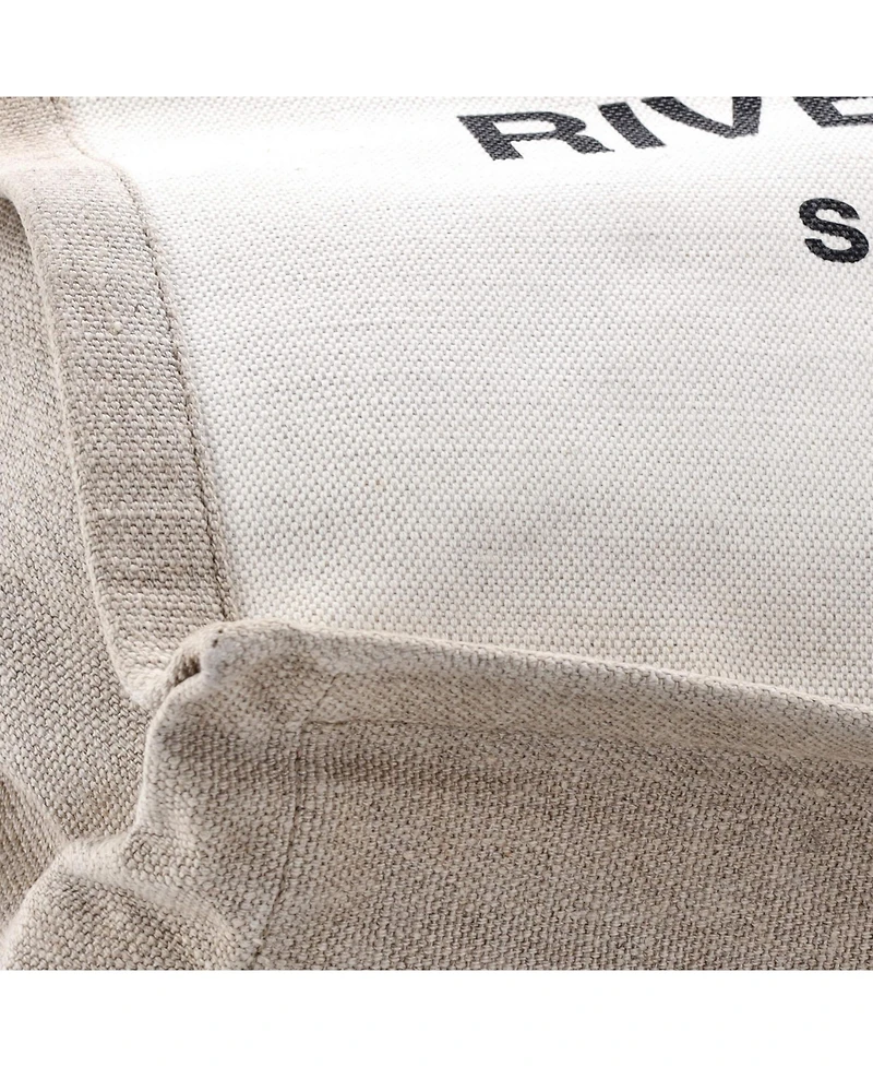 Pre-Owned Saint Laurent Small Rive Gauche Shopper Tote Canvas