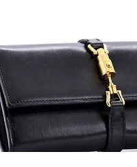 Pre-Owned Gucci Jackie 1961 Continental Chain Wallet Leather