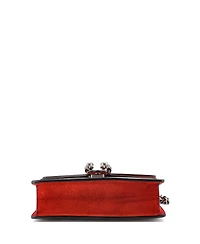Pre-Owned Gucci Small Dionysus Bag Gg Coated Canvas with Crystal Embellished Metal