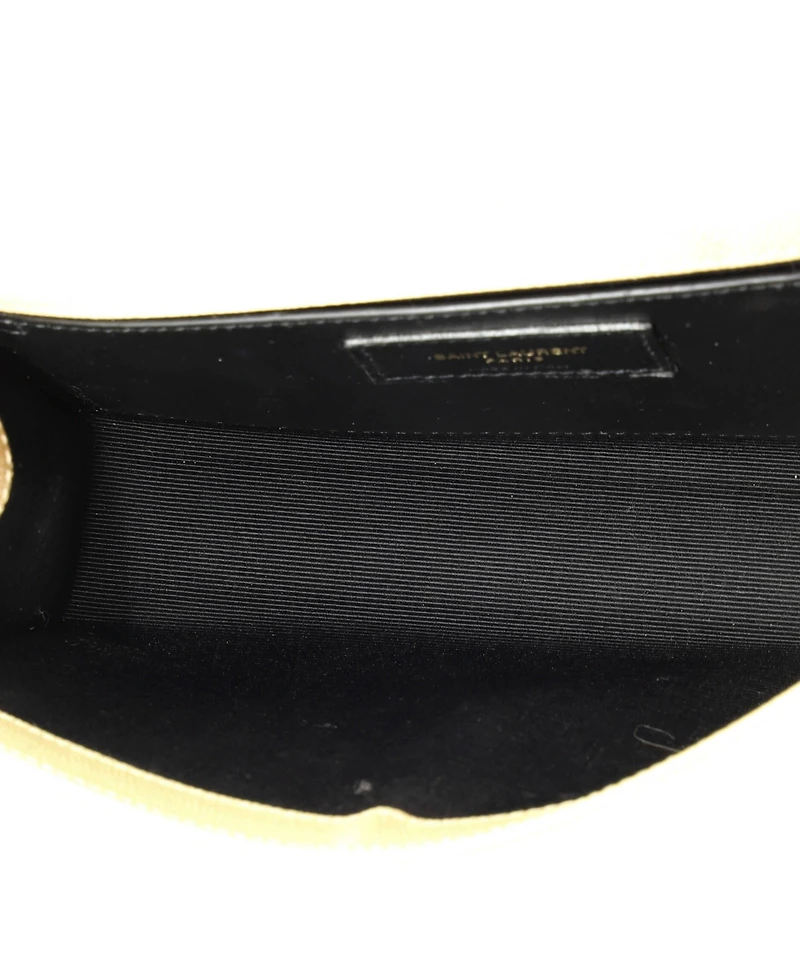 Pre-Owned Saint Laurent Small Classic Monogram Crossbody Bag Grainy Leather