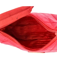 Pre-Owned Prada Mini Hobo Quilted Tessuto