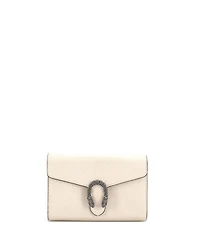 Pre-Owned Gucci Small Dionysus Chain Wallet Leather with Embellished Detail