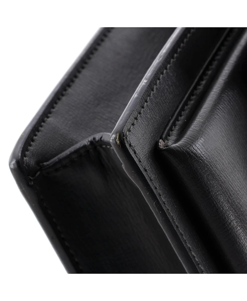 Pre-Owned Saint Laurent Medium Sunset Top Handle Shoulder Bag Leather