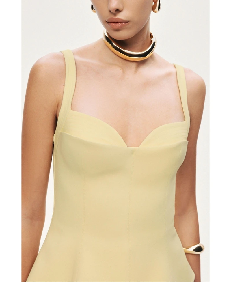 Nocturne Women's Strappy Sculpted Bustier