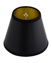 Springcrest Set of 8 Empire Chandelier Lamp Shades Paper Small High Candelabra Clip-On Fitting