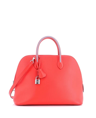Pre-Owned HERMES 30 Bolide 1923 Bag Tressage Epsom