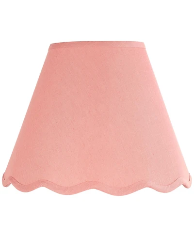 Springcrest Mylie Rose Pink Scallop Empire Shade 6x12x9.5x9