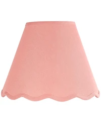 Springcrest Mylie Rose Pink Scallop Empire Shade 6x12x9.5x9