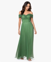 Xscape Women's Off-The-Shoulder Gown
