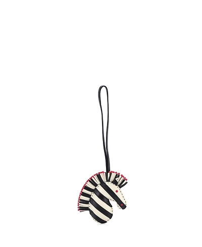 Pre-Owned HERMES GeeGee Savannah Bag Charm Leather