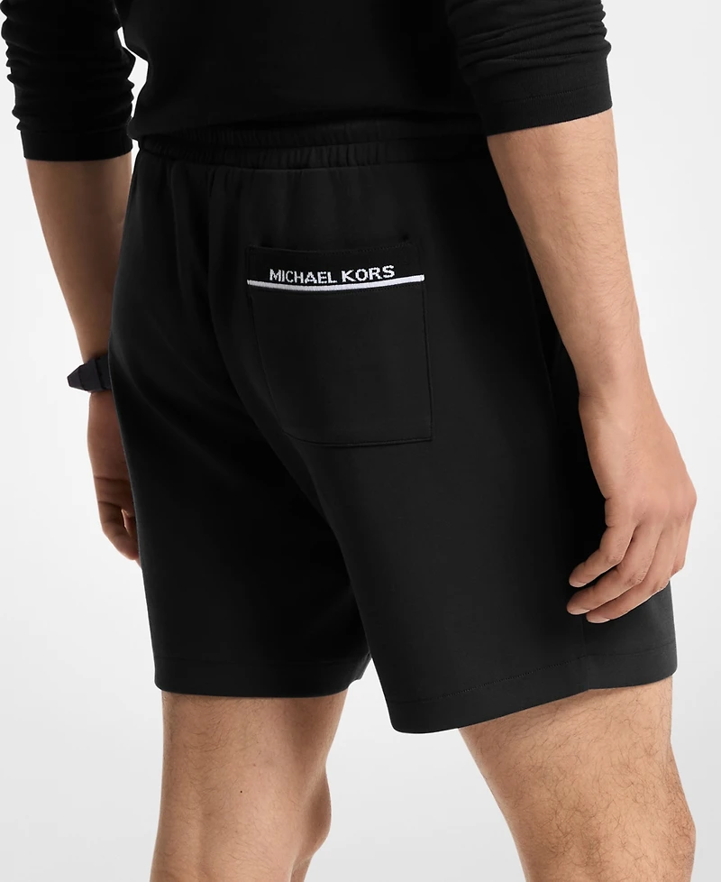 Michael Kors Men's Logo Rib Pull-On Shorts