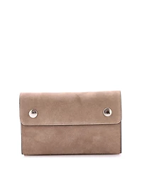Pre-Owned HERMES Hermesnap Wallet Bag Grizzly and Swift