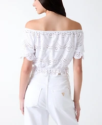 Guess Women's Off-The-Shoulder Top