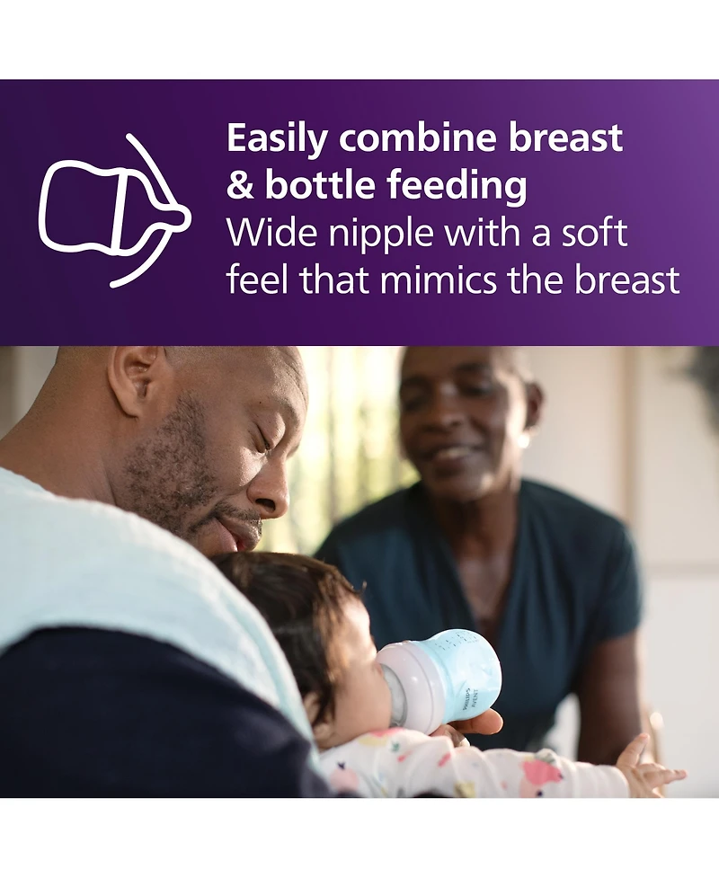 Avent Baby Philips Natural Bottles 3 Piece , 9oz
