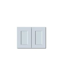 Boyel Living W24" Short Wall Cabinet with Full Overlay Hdf Door for Custom Kitchen or Bathroom