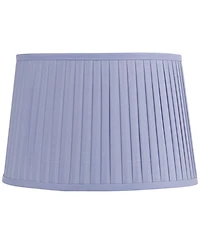 Springcrest Mapo 14" Top x 17" Bottom x 11" High x 11" Slant Lamp Shade Replacement Drum Softback Washer Harp Finial
