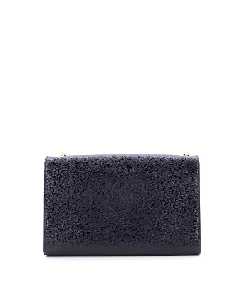 Pre-Owned Saint Laurent Medium Classic Monogram Crossbody Bag Grainy Leather