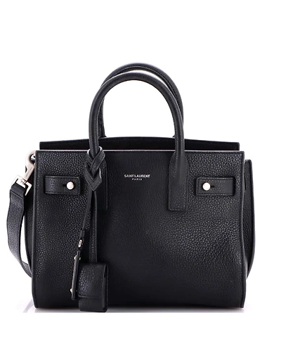 Pre-Owned Saint Laurent Nano Sac de Jour Bag Leather