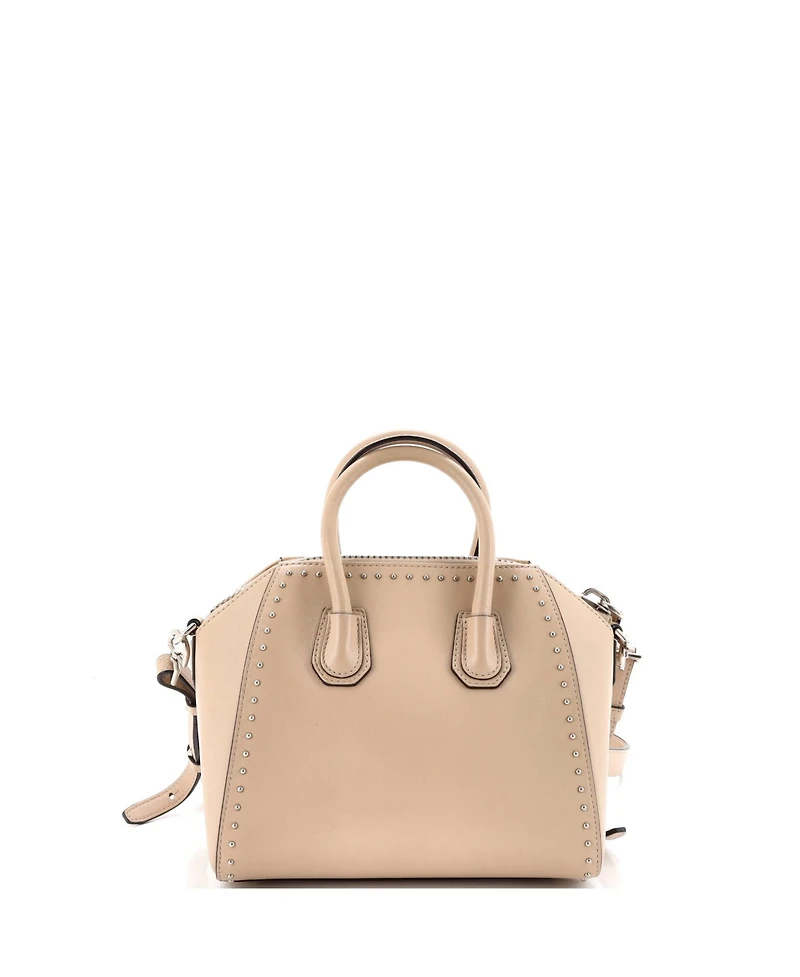 Pre-Owned Givenchy Mini Antigona Bag Studded Leather