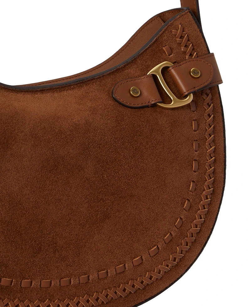 Lauren Ralph Lauren Whipstitched Medium Tasha Shoulder Handbag