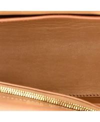 Pre-Owned Delvaux Mm Tempete Top Handle Bag Leather