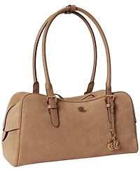 Lauren Ralph Lauren Medium Marcy Zip-Top Satchel Handbag
