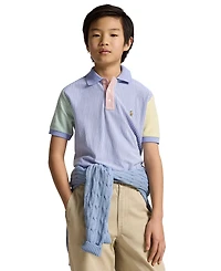 Polo Ralph Lauren Boys' 8-20 Striped Short-Sleeve Shirt