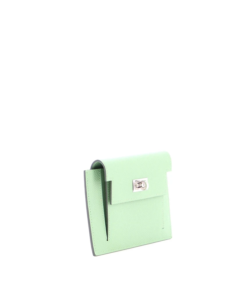 Pre-Owned Hermes Kelly Pocket Compact Wallet Epsom