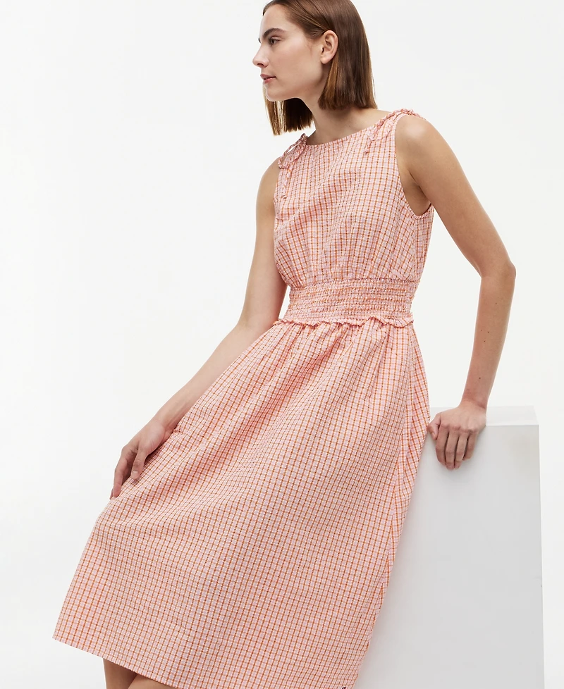 Tommy Hilfiger Women's Seersucker Sleeveless Cotton Dress