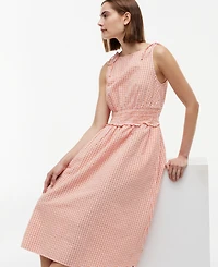 Tommy Hilfiger Women's Seersucker Sleeveless Cotton Dress