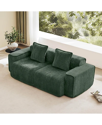 Rainsken Comfy Velvet Loveseat Sofa