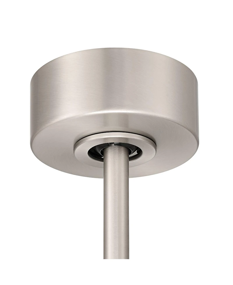 Casa Vieja 60" Artistry Brushed Nickel Led Damp Ceiling Fan