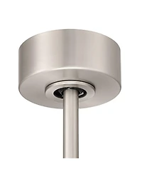 Casa Vieja 60" Artistry Brushed Nickel Led Damp Ceiling Fan