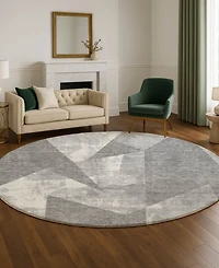 Addison Mayfield AMF1838 8' x 8' Round Area Rug