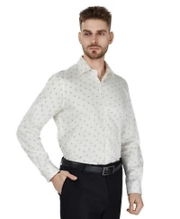 Bar Iii Men's Slim-Fit Printed Dress Shirt, Macy's Exclusive