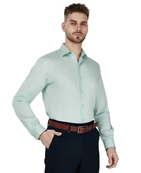 Bar Iii Men's Diamond Dobby Slim Fit Dress Shirt, Macy's Exclusive