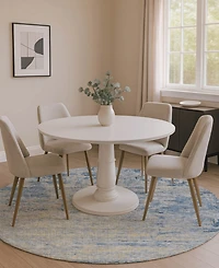 Addison Mayfield AMF1901 8' x 8' Round Area Rug