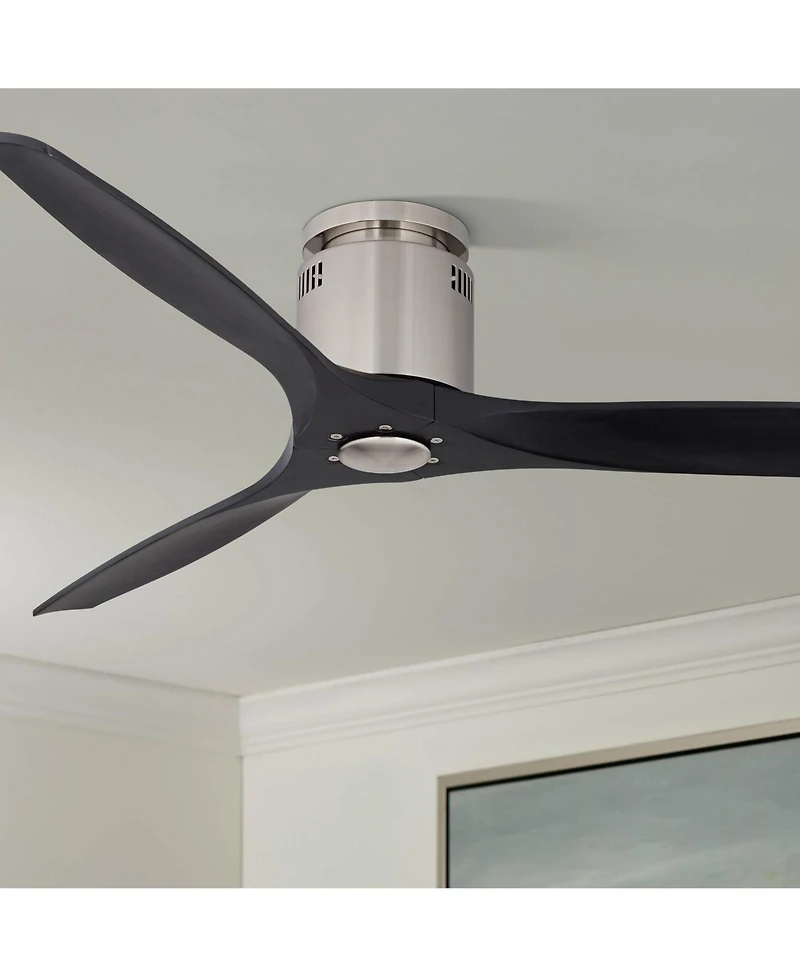 Casa Vieja 52" Windspun Modern Indoor Ceiling Fan 3 Blade Remote Control
