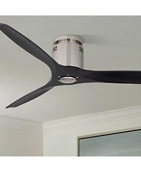 Casa Vieja 52" Windspun Modern Indoor Ceiling Fan 3 Blade Remote Control