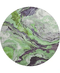 Addison Mayfield AMF1908 8' x 8' Round Area Rug