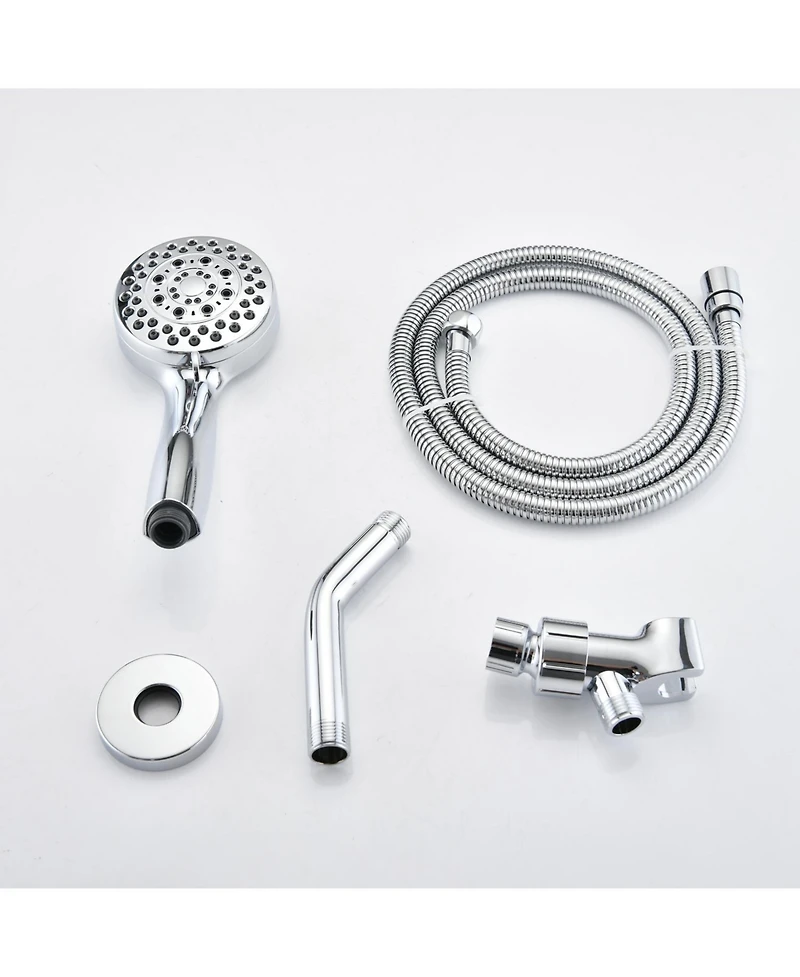 Busdays Handheld Shower Head with Hose High Pressure Shower Heads, Chrome