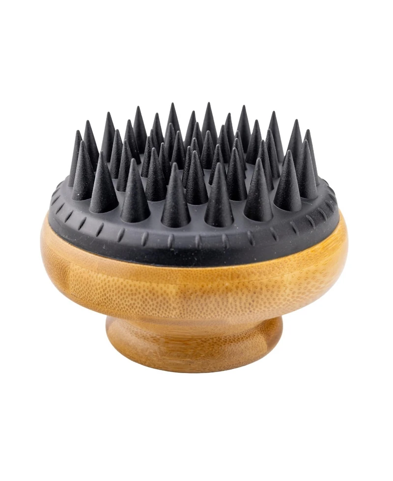 Aronkl Large Dog Bath Scrubber Soft Silicone Bristles Shedding Bathing Massaging Secure Grip Easy Rinse