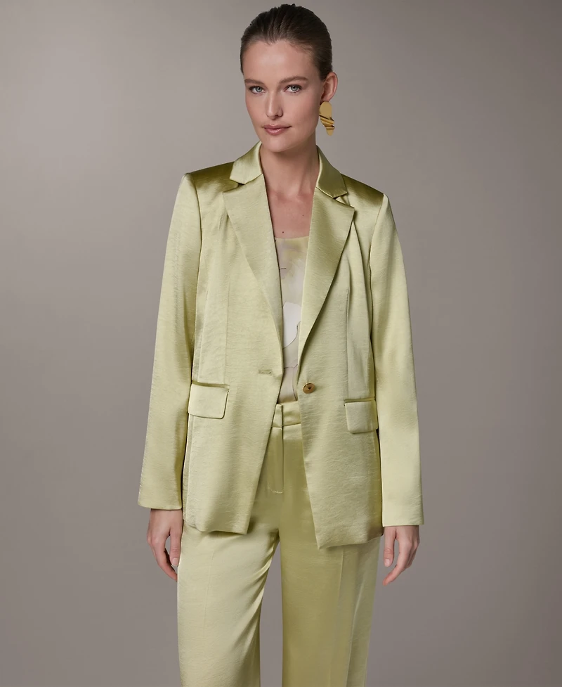 Donna Karan New York Women's Notch Collar Jacket